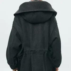 Zara | Jackets & Coats | Nwt Zara Tied Oversized Parka Zw